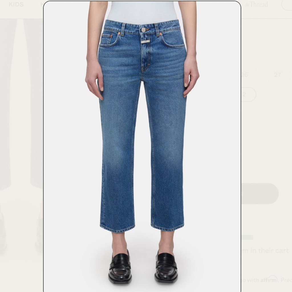 Closed Blue Ankle & Cropped Jeans